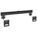 NEDIS nástěnný TV držák/ 43 - 100"/ nosnost 75 kg/ vzdálenost od stěny 9,50 mm/ fixní/ ocel/ černý TVWM5090BK