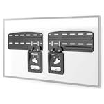NEDIS nástěnný TV držák/ 43 - 85"/ nosnost 60 kg/ vzdálenost od stěny 7,50 mm/ fixní/ ocel/ černý TVWM5065BK