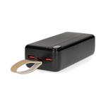 Nedis PBKPD20W325BK - Powerbanka | 30000 mAh | Výstup 1x USB-C™ / 2x USB-A | Vstup 1x USB-C™ | PD3.0 20W