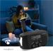 NEDIS přenosné nouzové rádio/ napájení z USB/ baterie 2000mAh/ AM/ FM/ funkce powerbanky/ USB-C/ černé RDFMCR2000BK
