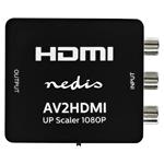 NEDIS převodník smíšeného videa na HDMI/ 3x RCA/ černý VCON3456AT