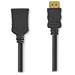NEDIS prodlužovací High Speed HDMI 2.0 kabel s ethernetem/ 4K@60Hz/ zlacené konektory HDMI-HDMI/ černý/ bu CVGL34096BK50