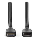 NEDIS prodlužovací Ultra High Speed HDMI 2.1 kabel s ethernetem/ 8K@60Hz/ zlacené konektory HDMI-HDMI/ čer CVGB35090BK10