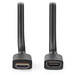 NEDIS prodlužovací Ultra High Speed HDMI 2.1 kabel s ethernetem/ 8K@60Hz/ zlacené konektory HDMI-HDMI/ čer CVGB35090BK20