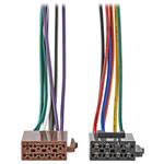 NEDIS redukční ISO kabel/ kompatibilita s ISO: standardní/ kulatý/ PVC/ Box/ 15 cm CAGBISOSTANDVA
