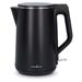 NEDIS rychlovarná konvice KAWK361EBK/ objem 1.5 l/ otáčení o 360°/ spotřeba 2200 W/ černá/ plast