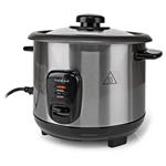 NEDIS rýžovar/ spotřeba 400 W/ objem 1,0 L/ nepřilnavý povrchy/ vyjímatelná miska/ automatické vypnutí/ černo- KARC110AL