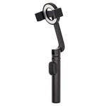 NEDIS selfie tyč/ Bluetooth 5.0/ max 7 "/ složení 17cm/ rozložení 61cm/ hmotnost 1kg/ napájení z baterie/ čern SEST300BK
