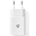 NEDIS síťová nabíječka/ 12 W/ 5 V/ 2.4 A/ rychlé nabíjení/ USB-A/ bílá WCHAU242AWT