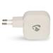 NEDIS síťová nabíječka/ 35 W/ PD 3.0/ rychlé nabíjení/ 1.75 / 2.33 / 2.92 / 3.0 A/ 2x USB-C/ bílá WGCHA35WWT
