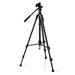 NEDIS stativ Premium/ pro fotoaparát a kameru/ náklon & natočení/ max výška 148 cm/ hliník/ černý TPOD4000BK
