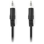 NEDIS stereo audio kabel s jackem/ zástrčka 3,5 mm - zástrčka 3,5 mm/ černý/ 10m CAGL22000BK100