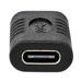 NEDIS USB-C adaptér/ USB 3.2 Gen 2/ USB-C zásuvka/ USB-C zásuvka/ 10 Gbps/ BOX/ černý CCGB64900BK