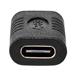 NEDIS USB-C adaptér/ USB 3.2 Gen 2/ USB-C zásuvka/ USB-C zásuvka/ 10 Gbps/ BOX/ černý CCGB64900BK