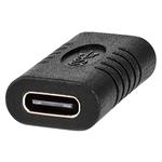 NEDIS USB-C adaptér/ USB 3.2 Gen 2/ USB-C zásuvka/ USB-C zásuvka/ 10 Gbps/ BOX/ černý CCGB64900BK