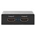 Nedis VSPL3472AT - HDMI Rozbočovač | 2 Porty port(s) | Vstup HDMI ™ | 2x výstup HDMI ™ | 4K@60Hz | 18 Gbps | Kov | čern