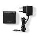 Nedis VSPL3472AT - HDMI Rozbočovač | 2 Porty port(s) | Vstup HDMI ™ | 2x výstup HDMI ™ | 4K@60Hz | 18 Gbps | Kov | čern