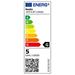NEDIS Wi-Fi chytrá LED žárovka s vláknem/ E27/ A60/ 4,9W/ 230V/ 360lm/ teplá až studená bílá/ stmívatelná/ WIFILRT10A60