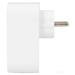 NEDIS Wi-Fi chytrá zásuvka/ měřič spotřeby/ 16A/ francouzský typ E/ IP21/ 3680 W/ 1x USB-C/ 2x USB/ bílá WIFIP151EWT