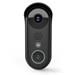 NEDIS Wi-Fi chytrý dveřní videotelefon/ 1920x1080/ 2Mpix/ IP54/ transformátor/ snímač pohybu/ noční vidění/ WIFICDP11BK