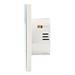 NEDIS Wi-Fi chytrý spínač osvětlení/ dvojitý/ Android/ iOS/ Nedis® SmartLife/ bílý WIFIWS20WT