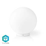 Nedis WIFILM10CWT SmartLife Mood Light Wi-Fi | Kulatý | Průměr:200 mm | 360 lm | RGB/ Studená,Teplá Bílá | 5 W | Sklo