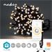 Nedis WIFILX01W100 SmartLife světelný řetěz | Tětiva | Wi-Fi | Teplá Bílá | 100 LED's | 10.0 m | Android™ / IOS
