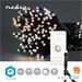 Nedis WIFILX02W100 SmartLife světelný řetěz | Tětiva | Wi-Fi | Teplé až chladné bílé | 100 LED's | 10.0 m | Android/ IO