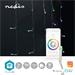 Nedis WIFILXC01C180 SmartLife světelný řetěz | Záclona | Wi-Fi | RGB | 180 LED's | 3 m | Android/IOS