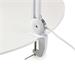 NEDIS zvětšovací stolní LED lampa/ čočka 3 dioptrie/ spotřeba 9 W/ teplota 6500 K/ světelný tok 720 lm/ bílá MAGLE2WT