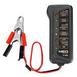NEO Tools, Tester batérií a nabíjania 12 V LED 11-986