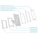 Neomounts DS15-630WH1 / desk stand and wall mountable, lockable tablet casing for Apple iPad, PRO, Air & Samsung Galax