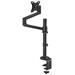 Neomounts DS60-425BL1 /Držák displeje/na stůl/17-27"/svorka+průchodka/3čepy/VESA 100X100/nosn.8kg/1 displej/černý