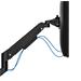 Neomounts DS70-250BL1 NEXT Slim Desk Mount, single display (topfix clamp/grommet), black