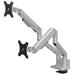 Neomounts DS70-250SL2 Neomounts NEXT Slim Desk Mount, double display (topfix clamp/grommet), silver