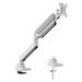 Neomounts DS70PLUS-450WH1/Držák zakřiveného displeje/na stůl/17-49"/svorka+průch./VESA 100X100/nosn.18kg/plyn.píst/1 di