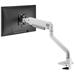 Neomounts DS70S-950WH1/Držák displeje/na stůl/17-49"/svorka+průch./VESA 100X100/nosn.18kg/plyn.píst/1 dis