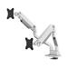 Neomounts DS70S-950WH2/Držák displeje/na stůl/17-35"/svorka+průch./VESA 100X100/nosn.2x18kg/plyn.píst/2 dis