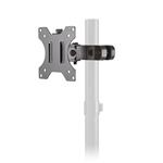 Neomounts FL40-430BL11 / Screen Pole Clamp/Truss Mount 1 pivot VESA 100x100 (pole diameter 28-60 mm) / Black