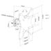 Neomounts FL40-430BL12 / Screen Pole Clamp/Truss Mount 1 pivot VESA 200x200 (polediameter 28-50 mm) / Black