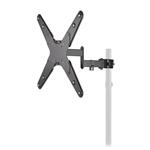 Neomounts FL40-450BL14 / Screen Pole Clamp/Truss Mount 3 pivots VESA 400x400 (pole diameter 28-50 mm) / Black
