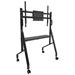 Neomounts FL50-525BL1 /Držák displeje/vozík/55-86"/4 kolečka/VESA 900X600/nosn. 76kg/nast.výšky/černý
