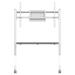 Neomounts FL50-525WH1 /Držák displeje/vozík/55-86"/4 kolečka/VESA 900X600/nosn. 76kg/nast.výšky/bílý