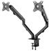 Neomounts FPMA-D650DBLACK / Flat Screen Desk Mount (stand/grommet) / Black