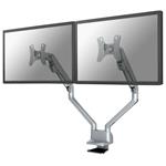 Neomounts FPMA-D750DSILVER / Flat Screen Desk Mount (clamp/grommet) / Silver