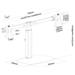 Neomounts FPMA-D865DBLACK / Flat Screen Desk Mount (stand) / Black