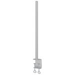 Neomounts FPMA-D935POLE / Clamp and pole (70 cm) FPMA-D935 & FPMA-D935D / Silver