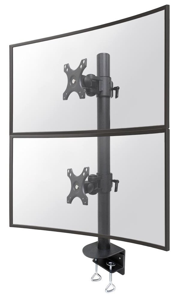 Neomounts FPMA-D960DVBLACKPLUS / Flat Screen Desk Mount (clamp), high capacity / Black