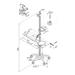 Neomounts FPMA-MOBILE1800 / Mobile Workplace Floor Stand (monitor, keyboard/mouse & PC) / Silver