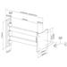 Neomounts FPMA-W820 / Flat Screen Wall Mount (2 pivots & tiltable) / Silver